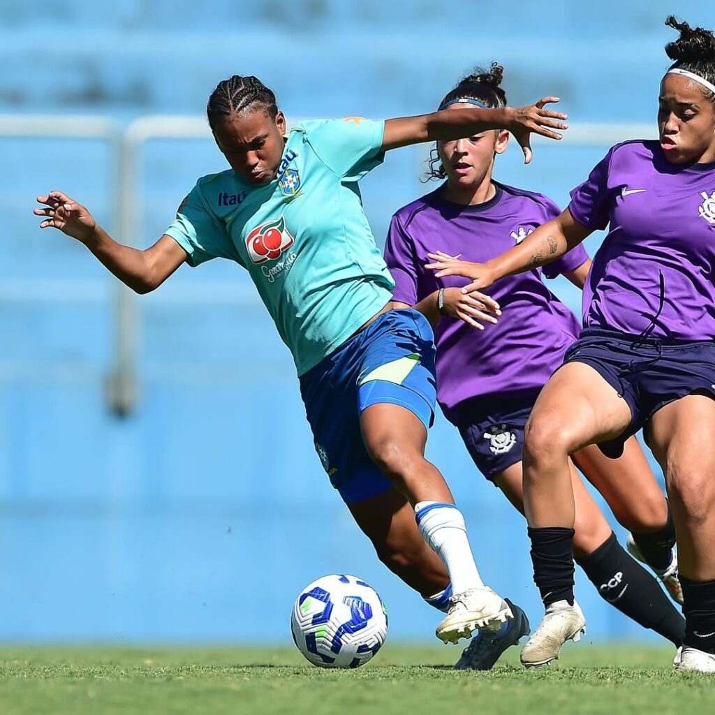 Ravenna, atacante do Fortaleza feminino, pela Seleção Sub-17