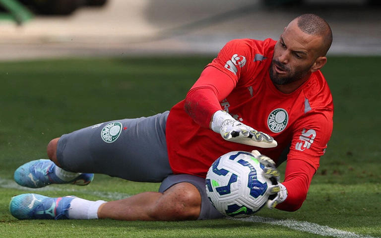 Weverton, goleiro do Palmeiras