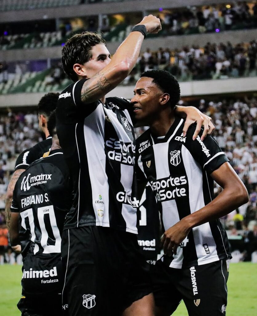 Pedro Raul e Guilherme, atacantes do Ceará