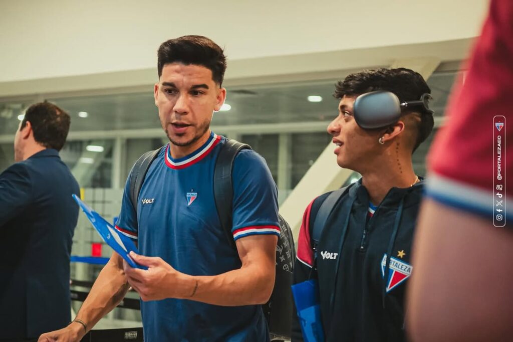 Pol Fernandez e Kervin, do Fortaleza