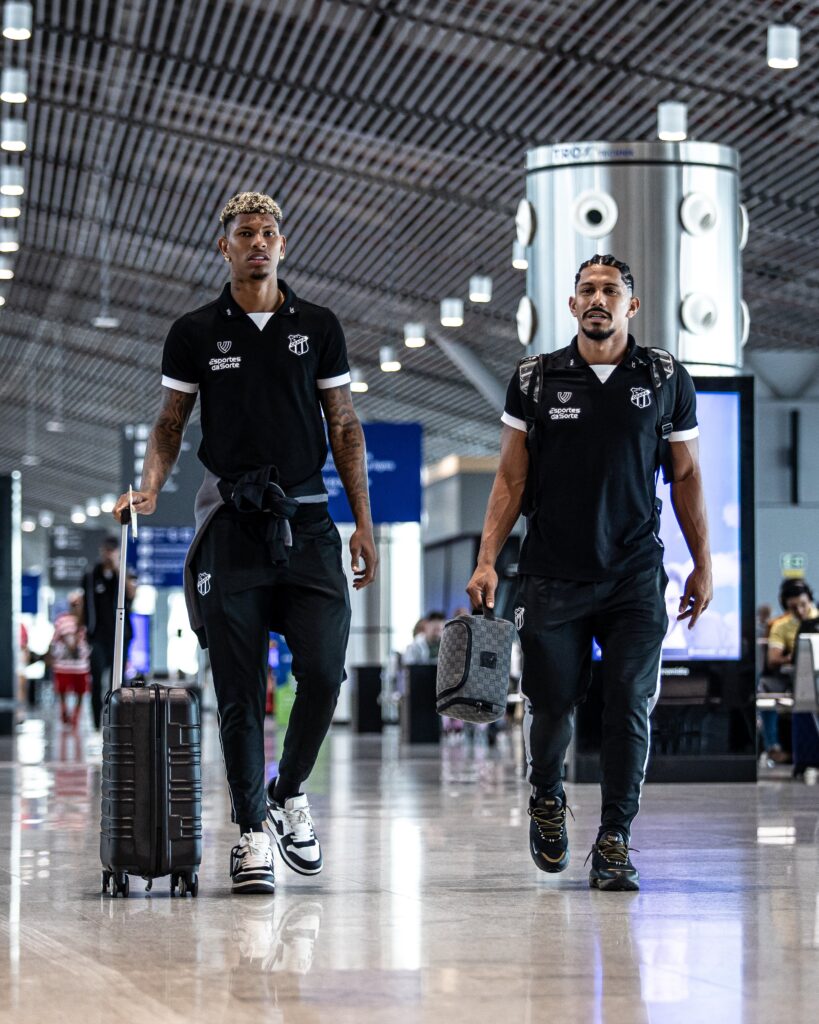Marcos Victor e Fernando Sobral, do Ceará