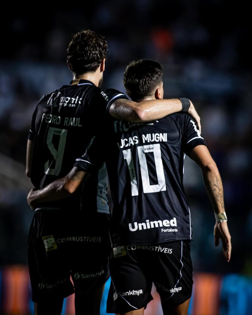Pedro Raul e Lucas Mugni, do Ceará
