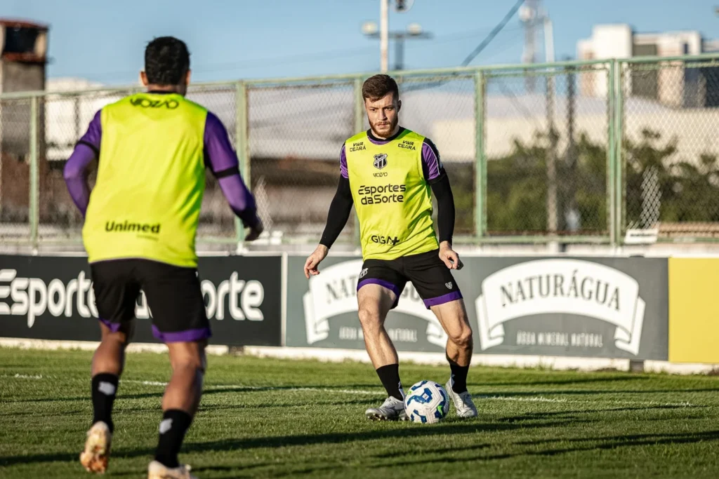 Willian Machado / treino do Ceará