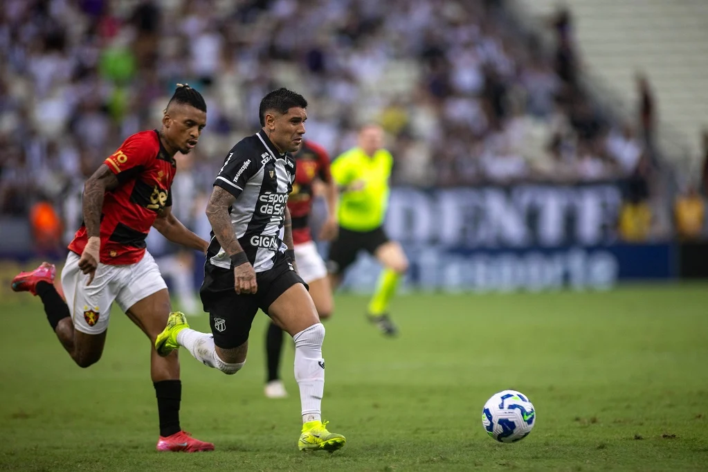 Galeano, atacante do Ceará / Sport x Ceará