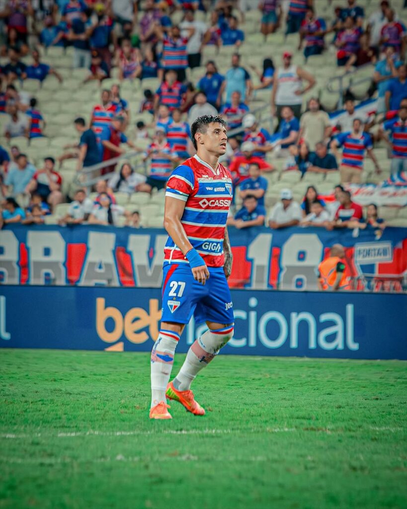 Adam Bareiro, atacante do Fortaleza