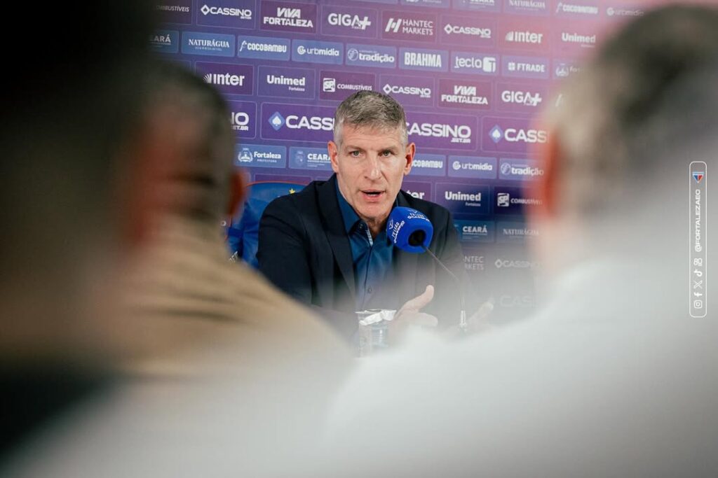 Martin Palermo, treinador do Fortaleza