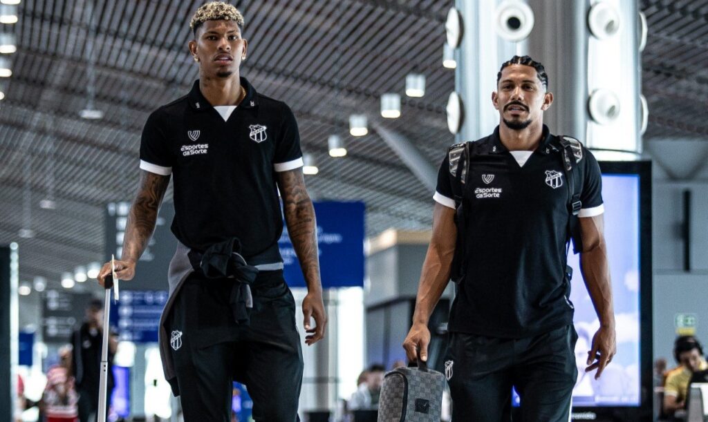 Marcos Victor e Fernando Sobral, do Ceará