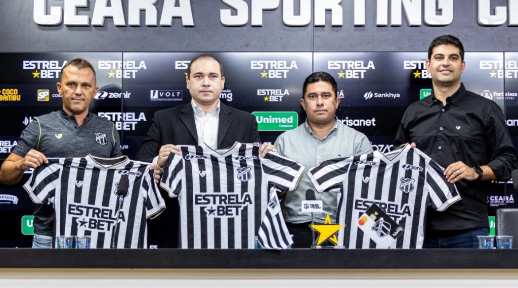 Diretoria de futebol do Ceará / Haroldo Martins, Lucas Drubscky, João Paulo Sanches e João Paulo Silva