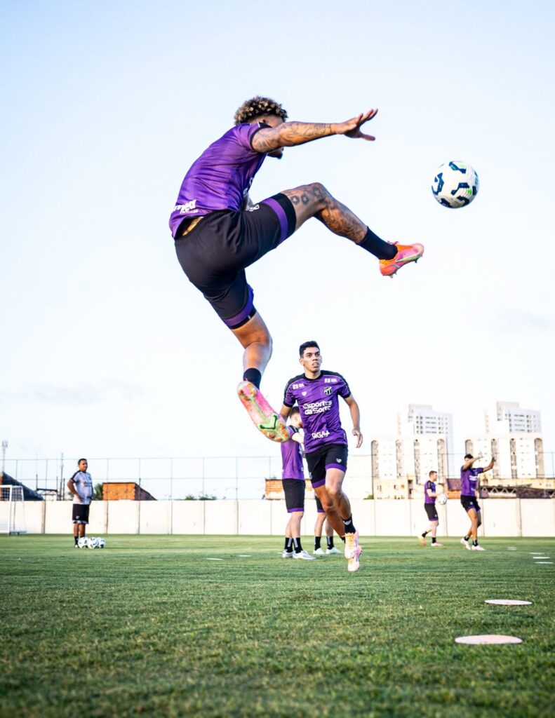 treino do Ceará / Marcos Victor