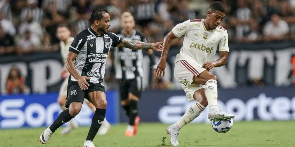 Flamengo x Ceará / Lourenço e Marllon