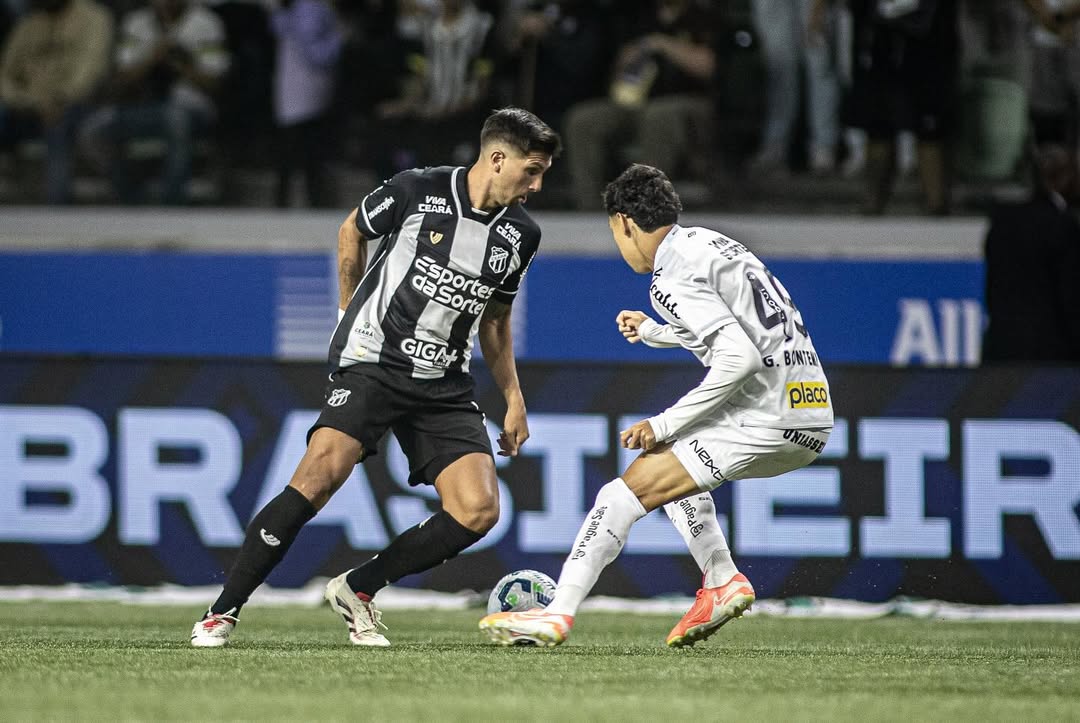 Lucas Mugni / Santos x Ceará (Ceará x Sport)