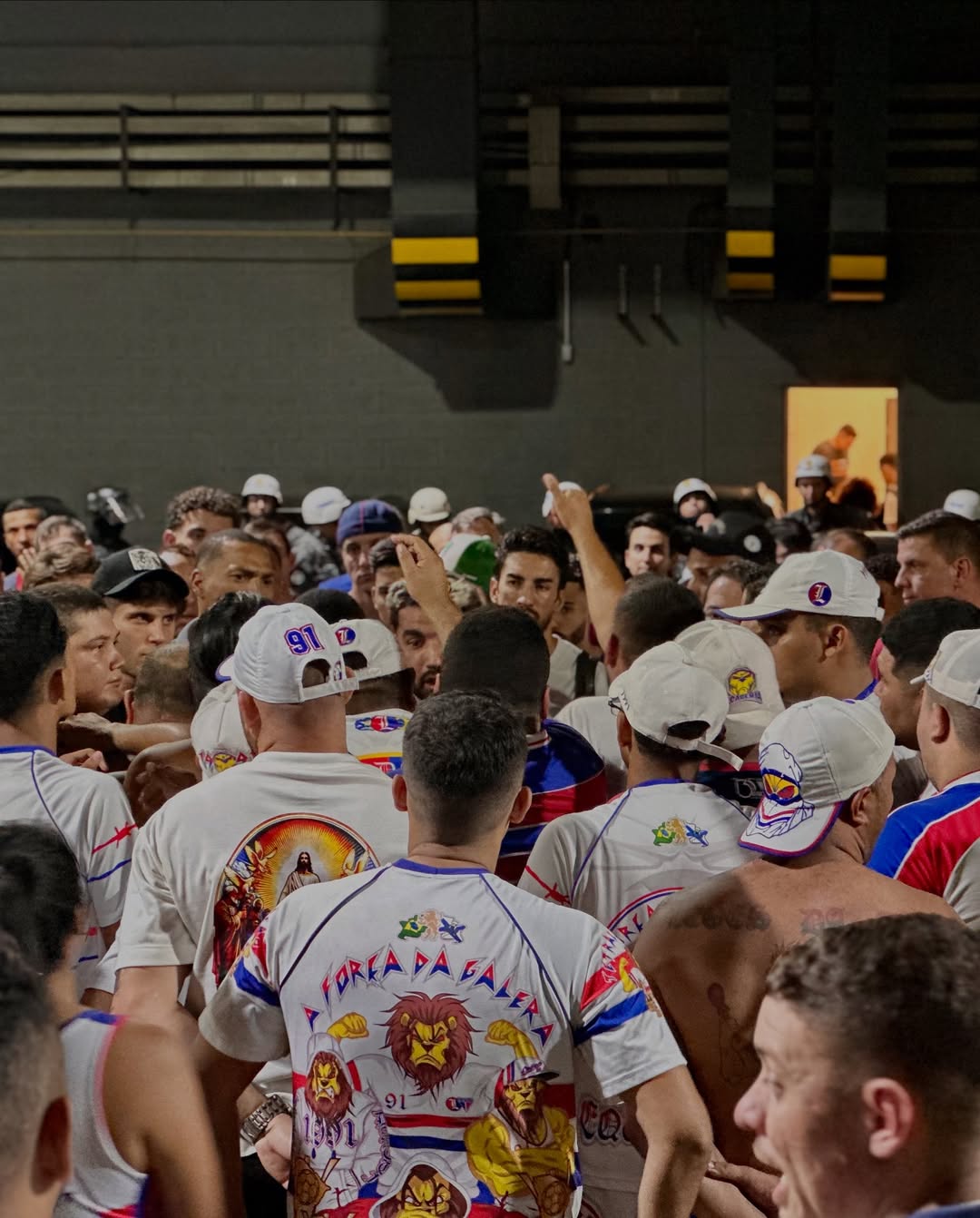 Protesto da torcida do Fortaleza