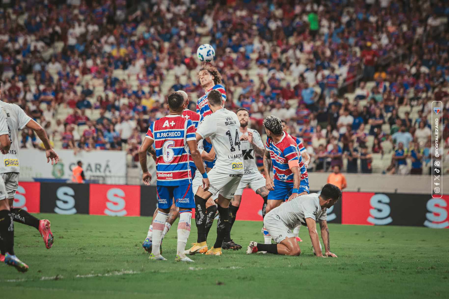 Com gol nos acréscimos, Fortaleza perde para o Santos e cai mais uma posição no Z-4 da Série A