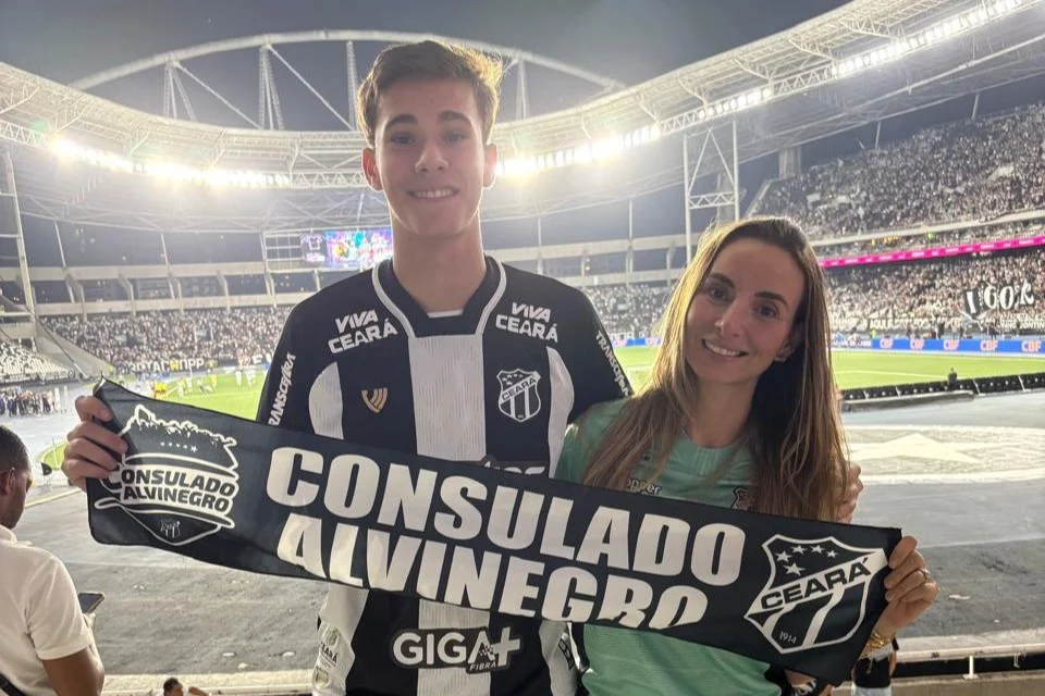 Apaixonado pelo Ceará, capixaba de 16 anos se declara: “Fui escolhido”