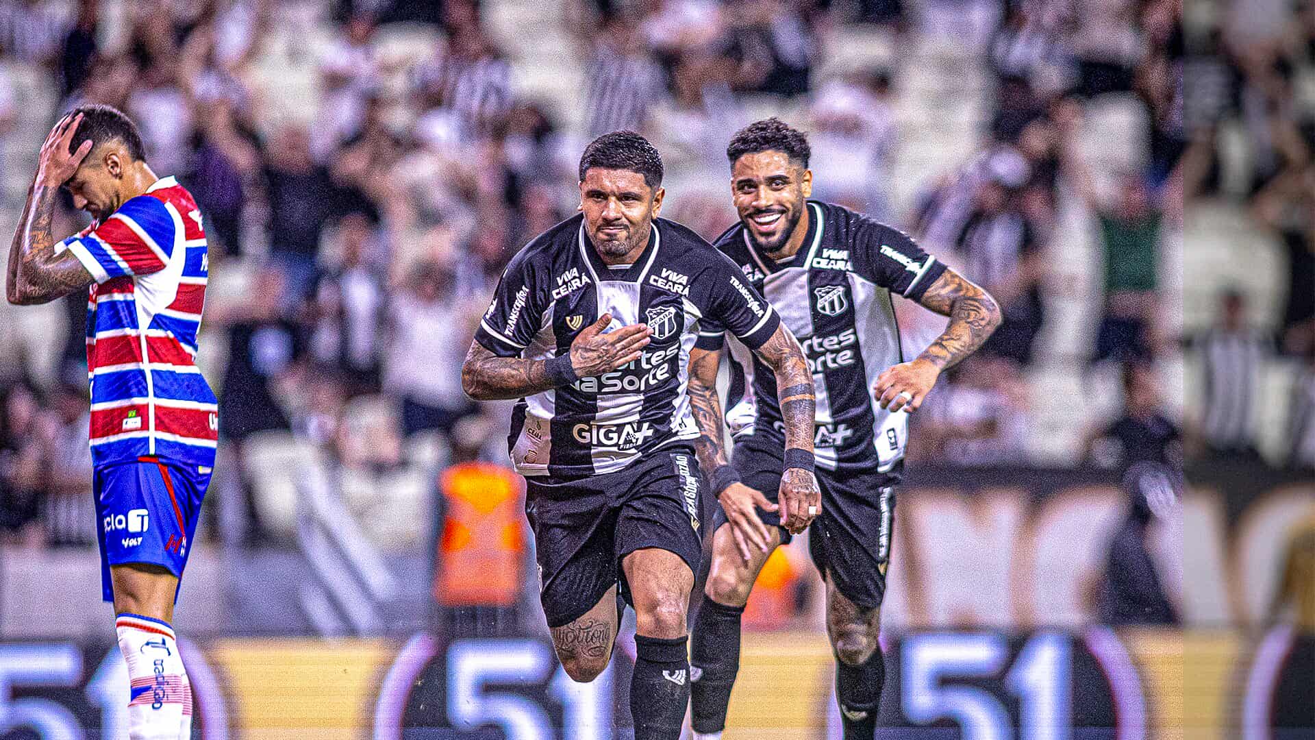 Ceará vence Fortaleza com gol de Galeano em primeiro Clássico-Rei na Série A 2025