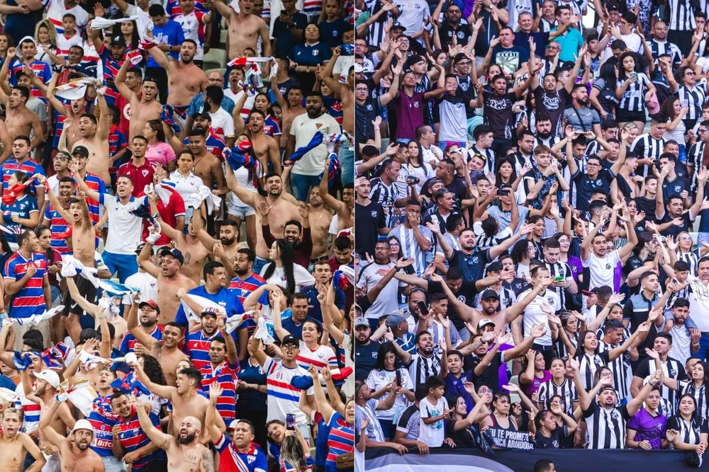 torcidas Fortaleza x Ceará