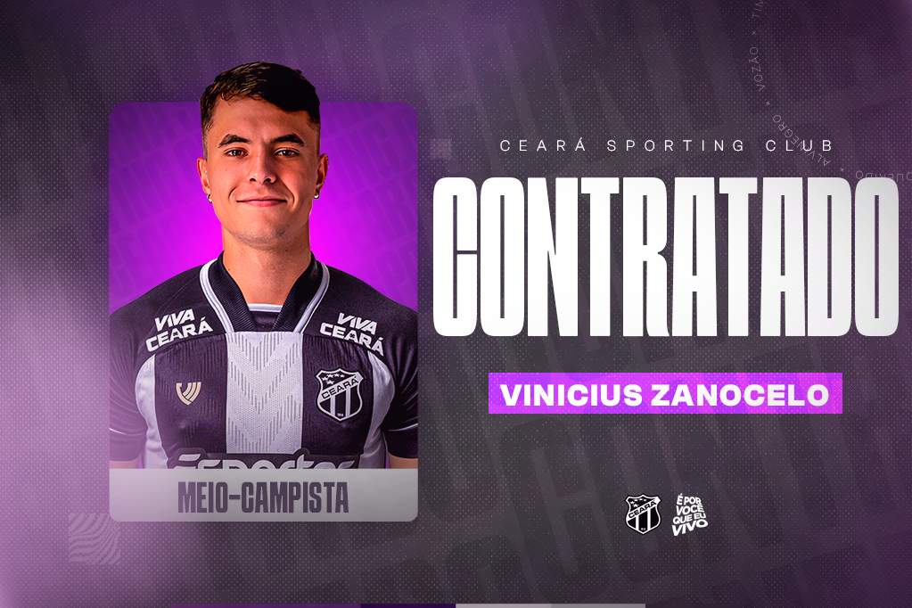 Na ‘mira’ de clube europeu, Zanocelo é oficializado como reforço do Ceará