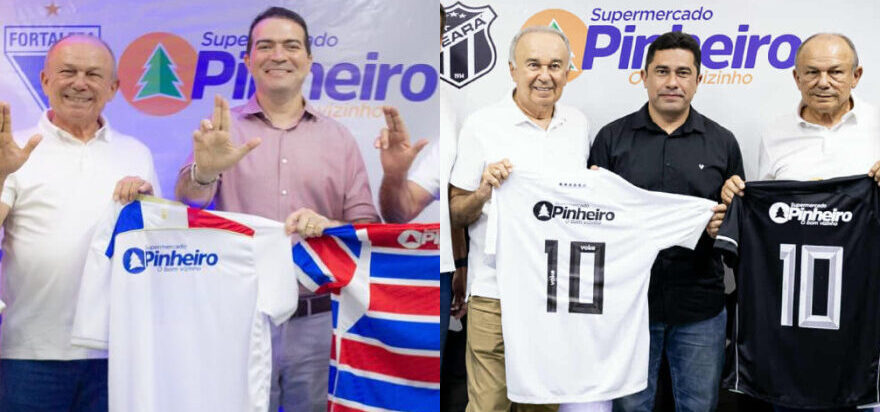 Ceará e Fortaleza fecham com mesmo patrocinador
