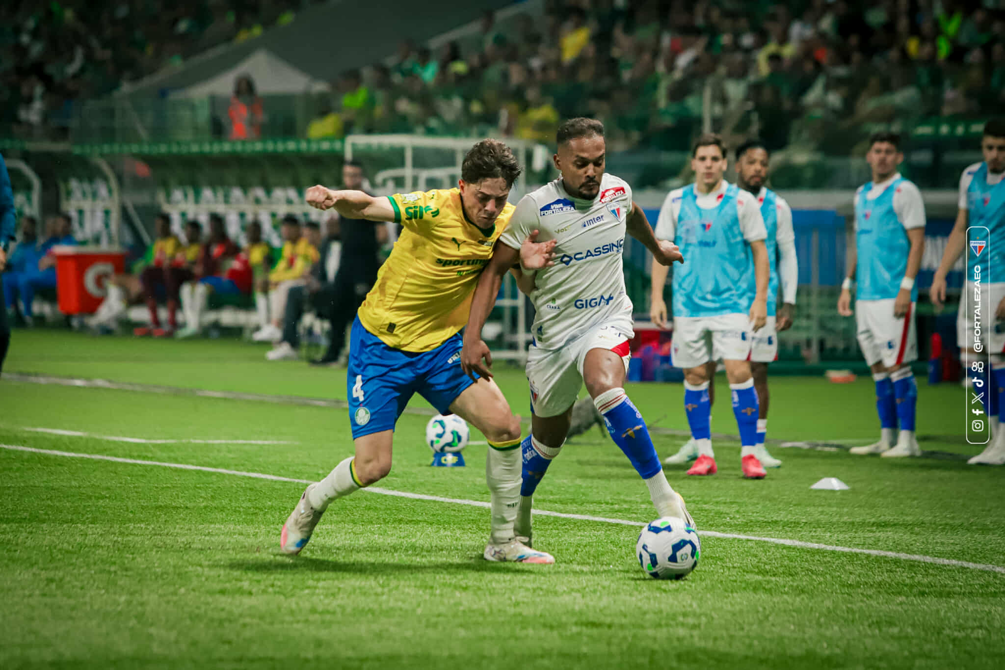 Fora de casa, Fortaleza é goleado pelo Palmeiras e segue na vice-lanterna da Série A