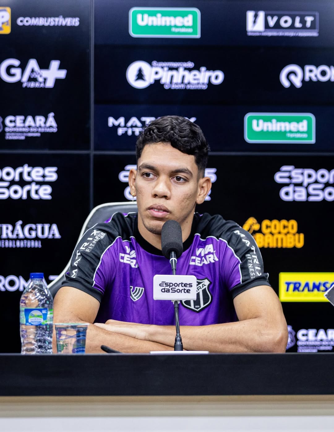 Paulo Baya, atacante do Ceará