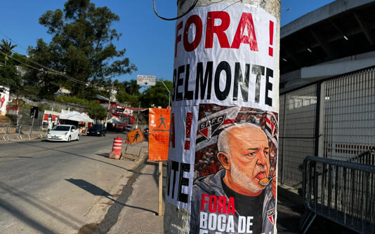 protesto torcida do São Paulo