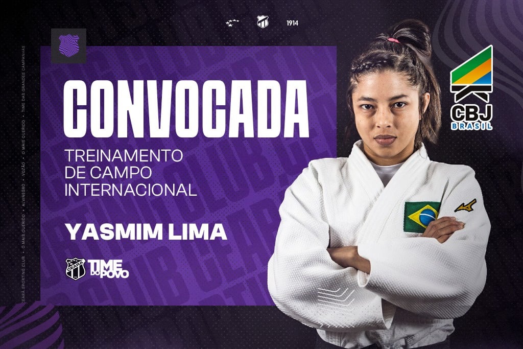 Judoca do Ceará convocada pela CBJ para evento internacional