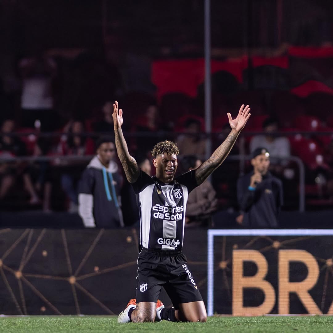 Em carta à torcida do Ceará, Marcos Victor se desculpa: “Já chorei várias vezes”