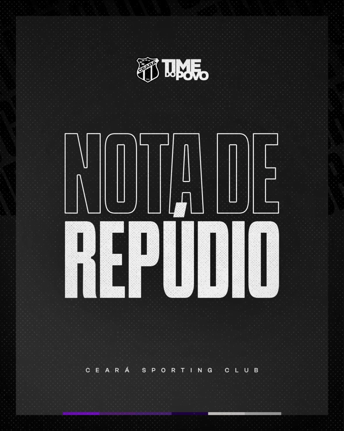 Ceará acusa atleta do Fortaleza de injúria racial, em decisão no Sub-15, e avisa que vai ao TJD-CE