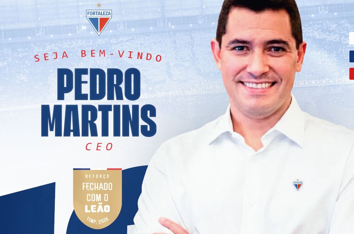 Pedro Martins é o novo CEO do Fortaleza