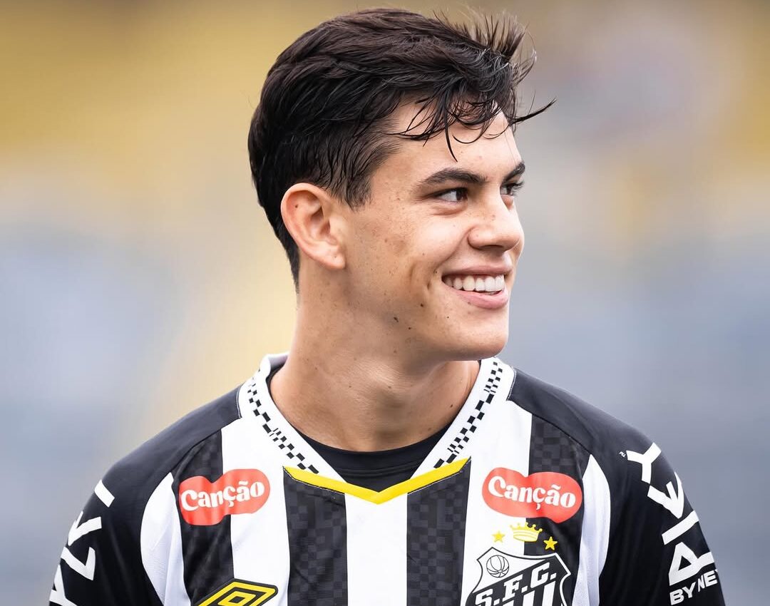 JP Chermont, do Santos, é ‘alvo’ de interesse do Ceará