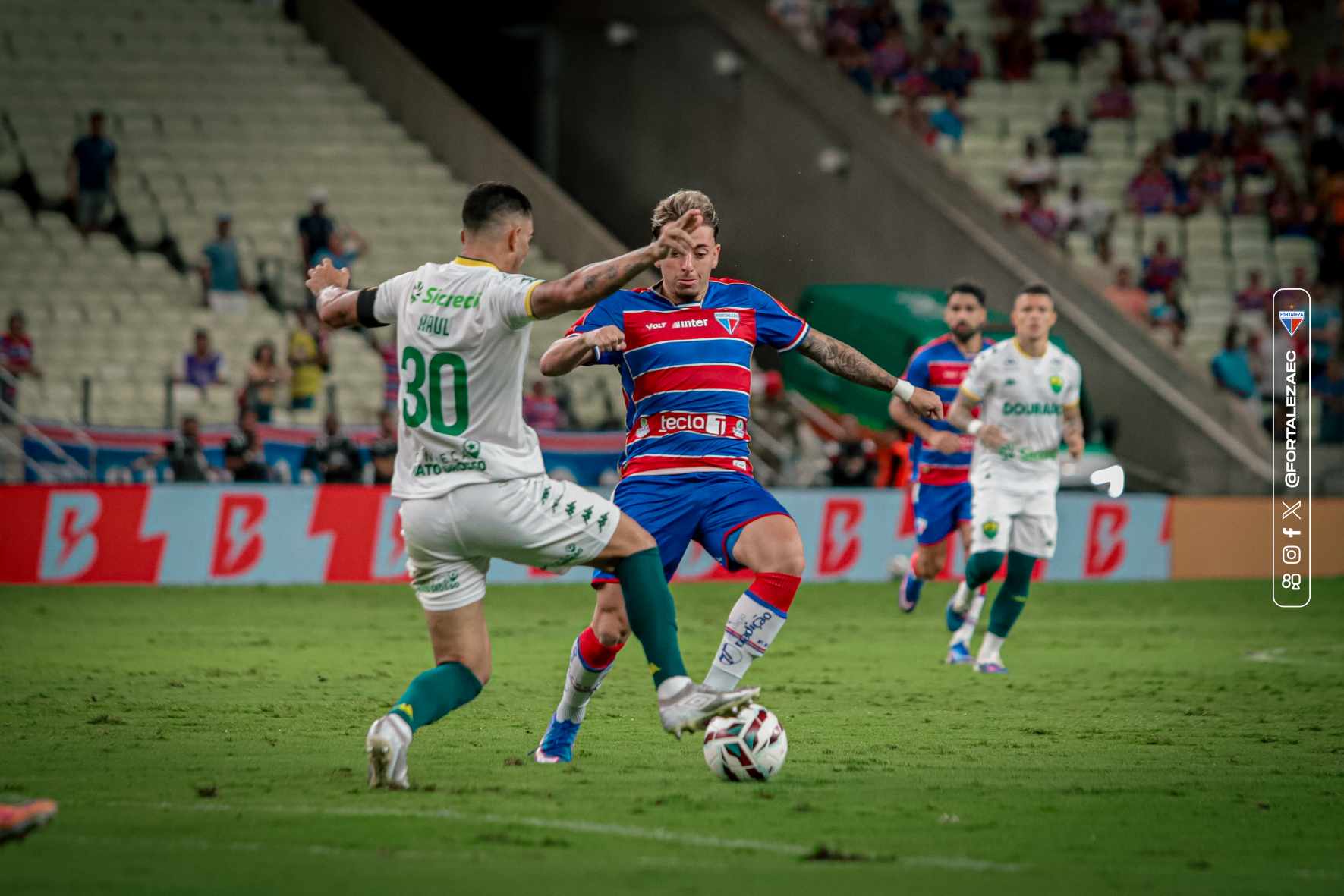 Fortaleza e Cuiabá empatam em jogo com expulsões, pela Série B; Assista